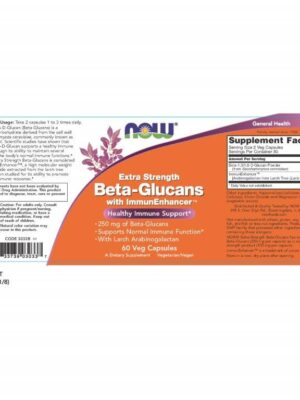 Beta Glucan 3033 Label
