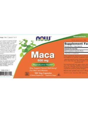 Maca 4721 Label
